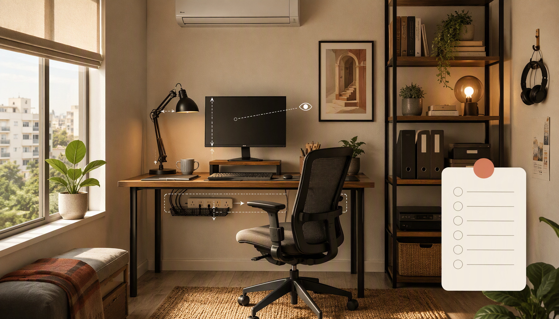 home office setup