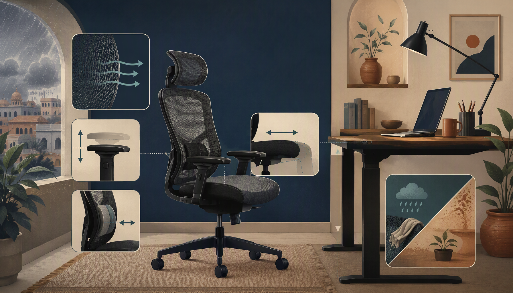office chair fit