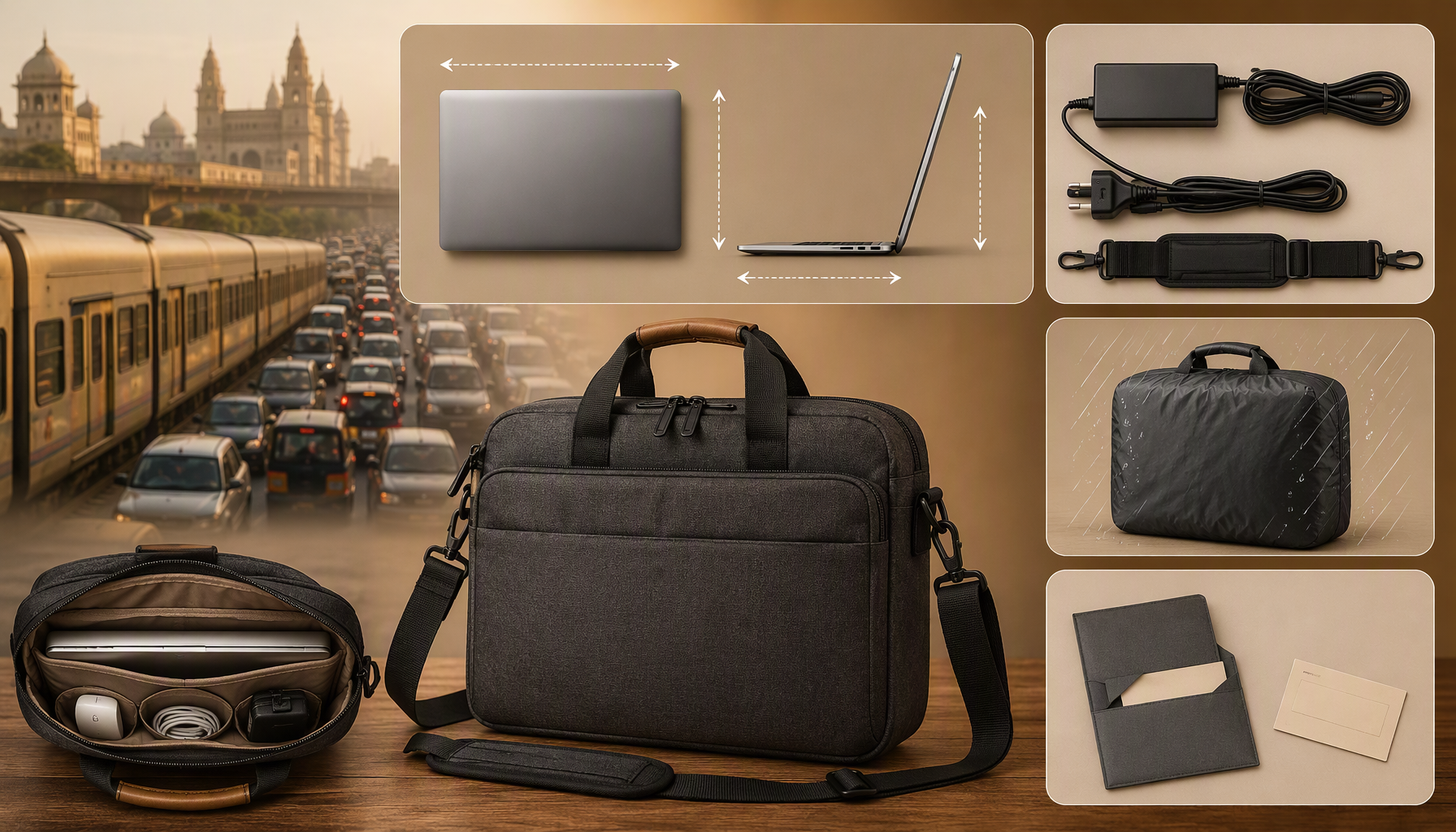 How to choose a laptop bag for work India: device fit, commute, weather, and warranty.