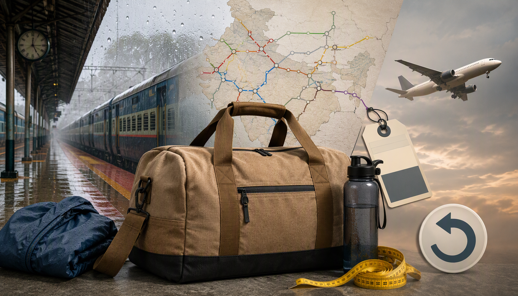 How to choose a travel bag for India: route, load, weather, and returns.