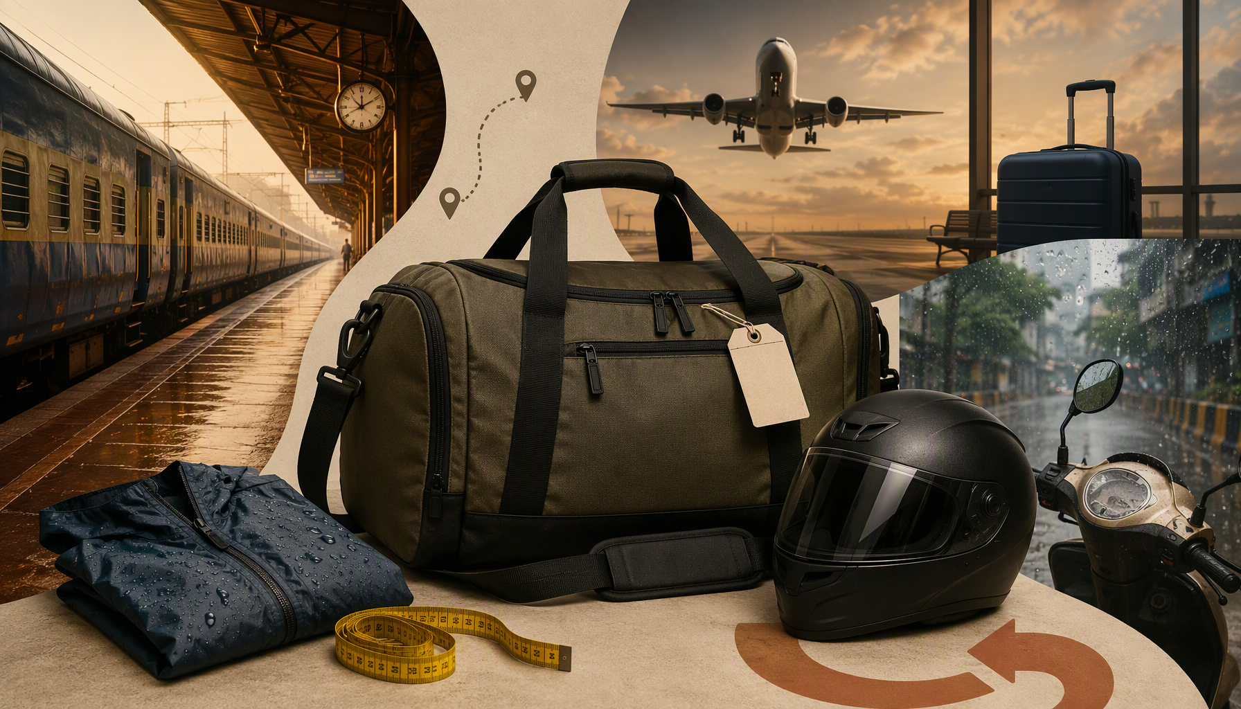 How to choose a travel bag for India: route, load, weather, and returns.